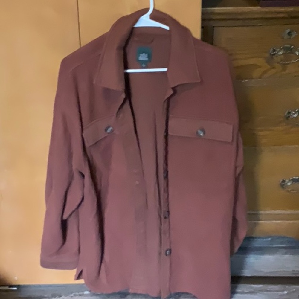 Wild Fable Brushed Fleece Oversized Shacket